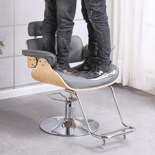 Sillón Peluquería Hidráulico Silla Para Corte Hombre Y Mujer