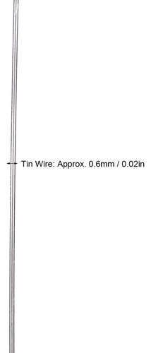 Hilo De Estaño 0.6mm Con Núcleo De Flux Para Soldar