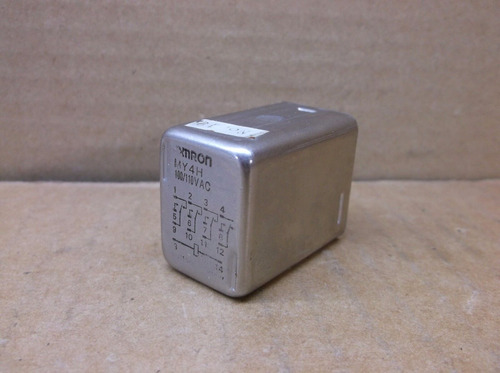 My4h-ac100/110 Omron New 3a 4pdt Hermetic Relay My4h Ccx
