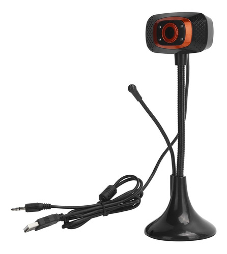 Camara Usb Cam 640 X 480 Conveniente Practica Microfono Para