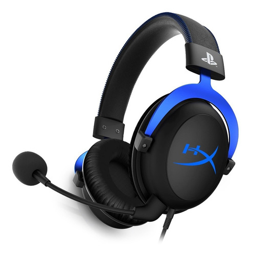 Auriculares Headset Gamer Hyperx Cloud Sony Ps4 Licencia Oficial Gtia Full
