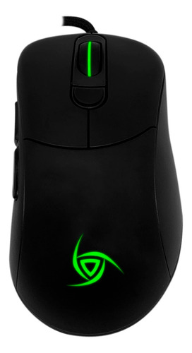 Mouse Gamer Vsg Aquila Alámbrico Negro Mate