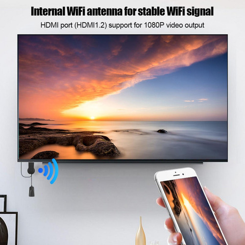 X Wifi Hdmi Tv Adaptador De Dongle Receptor De Display