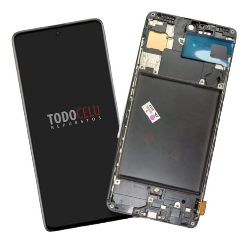 Modulo Original Pantalla Display Touch Samsung A71 Con Marco