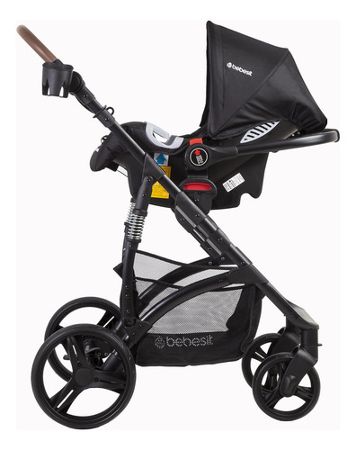 Coche Cuna Travel System Quest Lx Negro