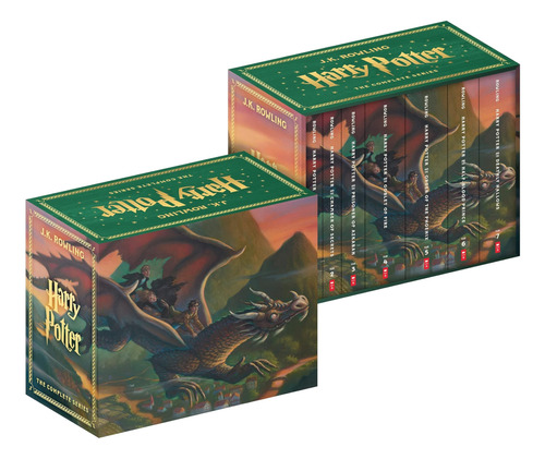 Libro Harry Potter Paperback Box Set (books 1-7) En Ingles