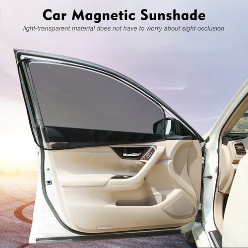 Cortina Magnética Universal De Malla Para Parasol De Coche,