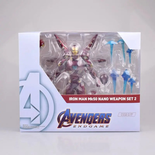 Figura De Acción Marvel Avengers Ironman Mk50 Nano Weapon Se