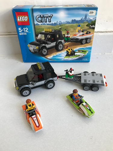 Lego City60058 Camioneta Suv Con Motos De Agua Descontinuado