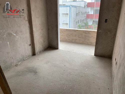 Imagem 4 de 11 de Apartamento À Venda E Em Construção Com 1 Dormitório No Bairro Canto Do Forte Em Praia Grande Sp. - Rrc132