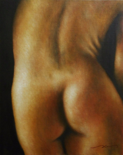 Pintura Al Óleo Desnudo