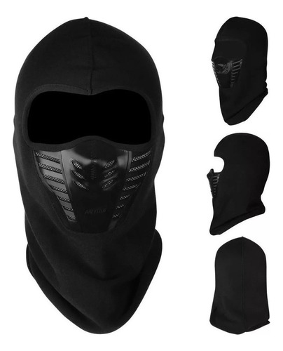 Balaclava Touca Ninja Preta Air Soft Subzero Air Flow