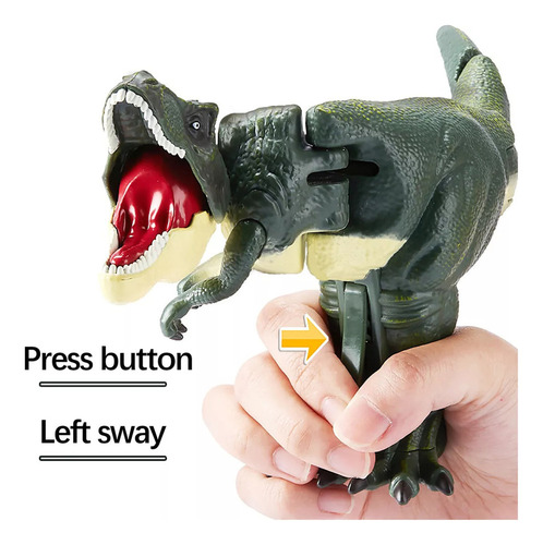 K Dinosaur Dino Presiona El Gatillo Si El T-rex Mueve El