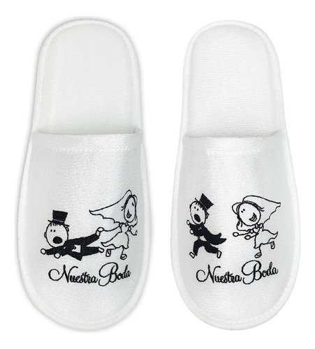 50 Pantuflas Recuerdo Para Boda Xv Festiboda Modelo Huyendo