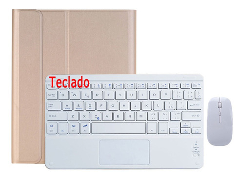 Funda Con Teclado Y Ratón Para Samsung Galaxy Tab A7 Lite T2