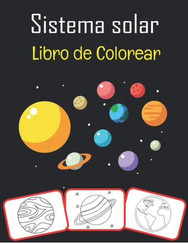 Libro: Sistema Solar Libro De Colorear: Colorea Y Aprende Co
