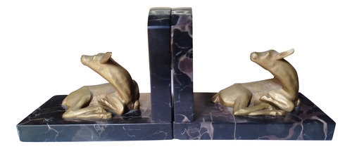 Aprietalibros Frances Artdeco Bronce Arte Antica Antigudades (Usado)
