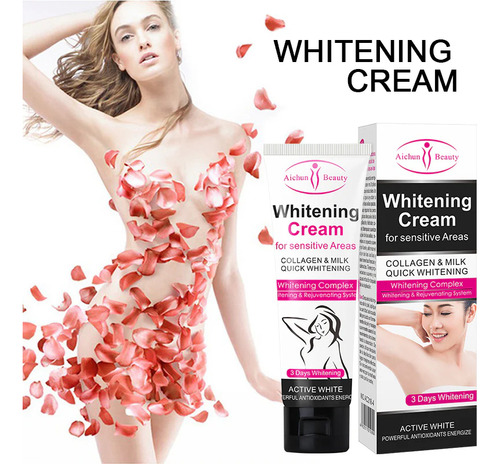 Aichun Beauty Crema Blanqueadora Para Zonas Sensibles