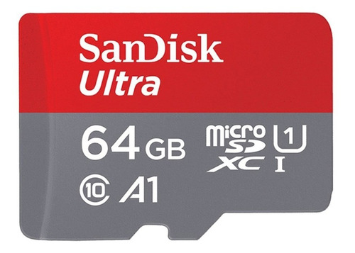 Cartão De Memória Sandisk Micro Sd Card 64gb Flash Tf