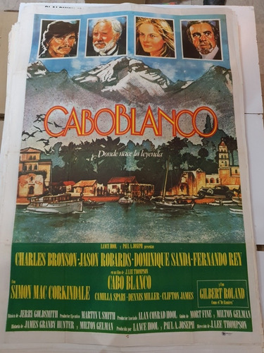 Afiche De Cine Original 1539- Charles Bronson- Caboblanco