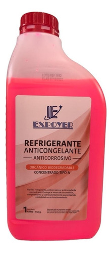 Liquido Refrigerante Expoyer Rosa 1lt