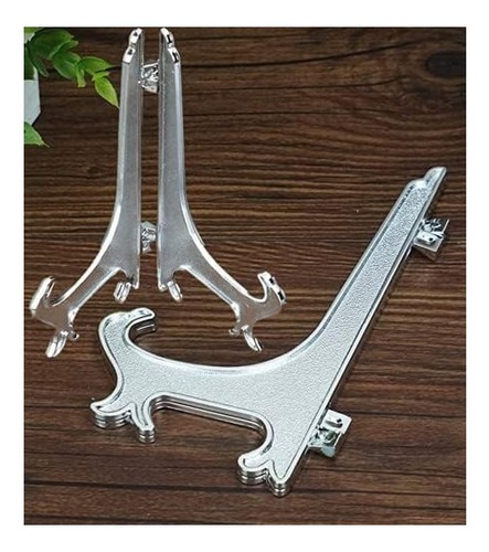 5 Soportes Plásticos Transparentes Para Platos