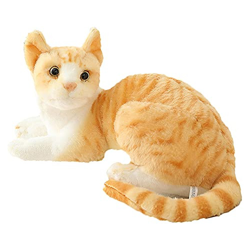 Gato Atigrado Naranja Peluche Juguetes Bebés Peluche G...