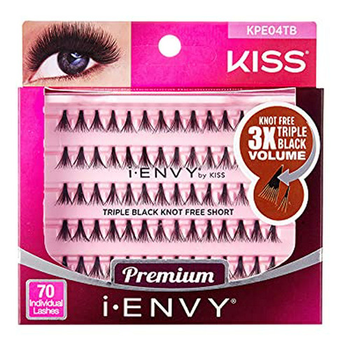 Pestañas Postizas - I-envy Kiss Premium Knot Free 70 Individ