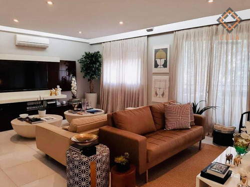 Imagem 2 de 13 de Apartamento Para Compra Com 2 Suítes, 1 Quarto E 3 Vagas Localizado Em Moema Índios - Ap52463