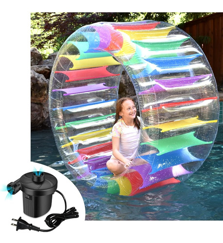 Rodillo Inflable De Rueda De Piscina 65 - Juguete Flotante D