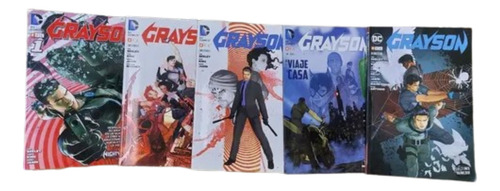 Serie Grayson -5 Tomos-dc Comic-ecc Ediciones-(ltc)