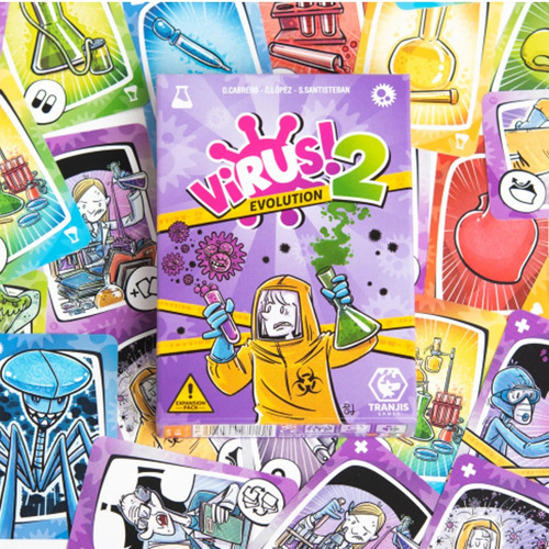 Virus 2 Evolution Tranjis Games Juego De Mesa En Español