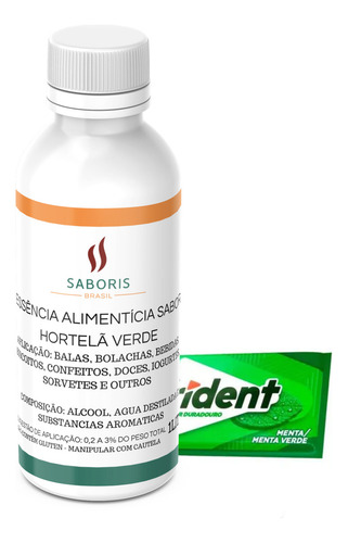 Essência Alimentícia De Hortelã 1 Litro Frescor E Sabor
