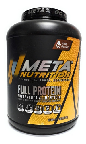 Full Protein 4.4 Libras Meta Nutrition Varios Sab Envío Full