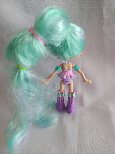 Muñeca Shopkins Pelo Azul 12 Cm Moose 03 (Usado)