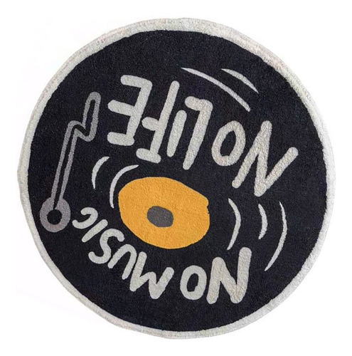 Alfombrilla Absorbente De Agua, Diseño Retro De Disco De Cd,