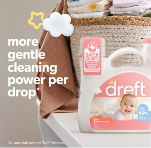 Dreft Jabon Liquido P/ropa De Bebe 170 Oz (125 Lavadas)