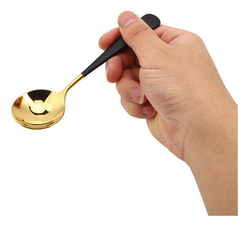 Stainless Steel Soup Spoon - Rounded Spoon