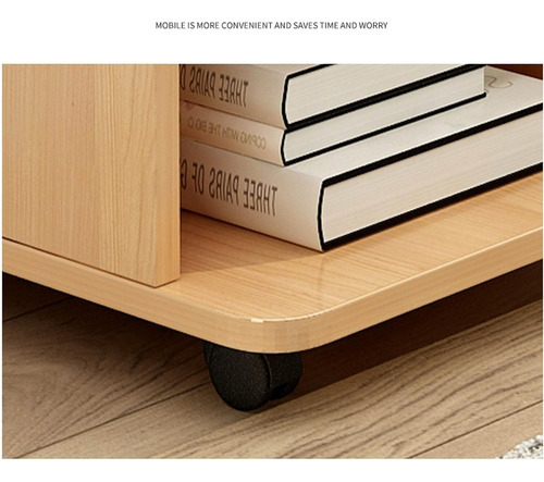 Soporte For Impresora, Estante De Mesa De Madera For Im...