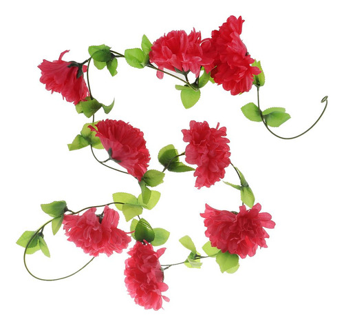 2x Seda Artificial Flor De Crisantemo Funeral Diy Colgante
