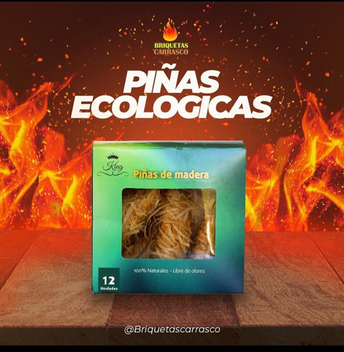 Piñas Ecológicas Para Encender Tu Estufa Calefactores