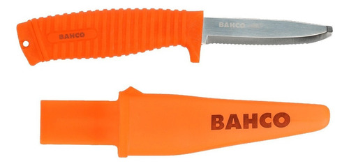 Cuchillo De Rescate Flotante Con Mango Fluorescente Bahco 