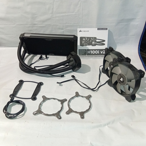 Corsair H100i V2 Enfriamiento Líquido Socket 1151 2011 Am3 (Usado)