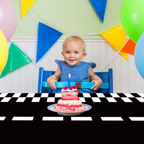 Decoración De Carrera Para Cumpleaños De , 3 Pcs
