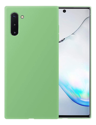 Forro De Silicón Para Samsung Galaxy Note 10 - Verde