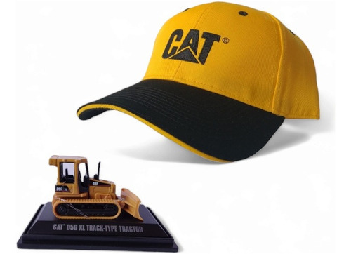 Gorra Caterpillar Original + Escala Micro Tractor D5g Cat.