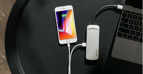 Lector Tarjeta Kingston Hub Usb-c Nucleum Microsd Sd Usb-a
