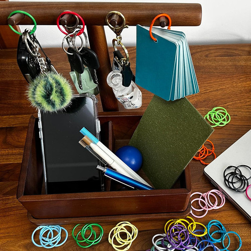 Llaveros O Llaveros, Anillos De Hoja Suelta De 1 1/5