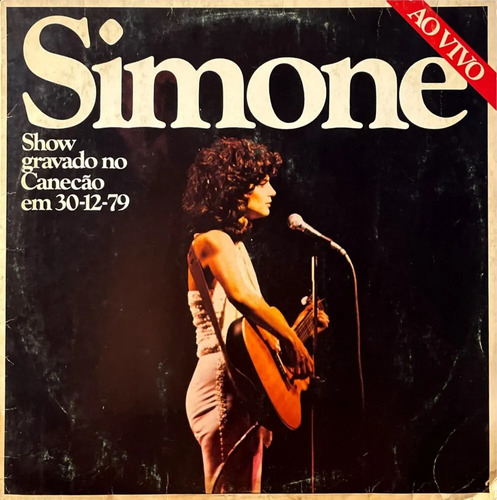 Simone Vinilo Brasil Show Grabado En Vivo Año 1980 Impecable