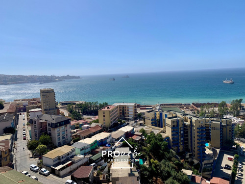 Rebajado!!! 3d Con Vista Al Mar En Valparaíso